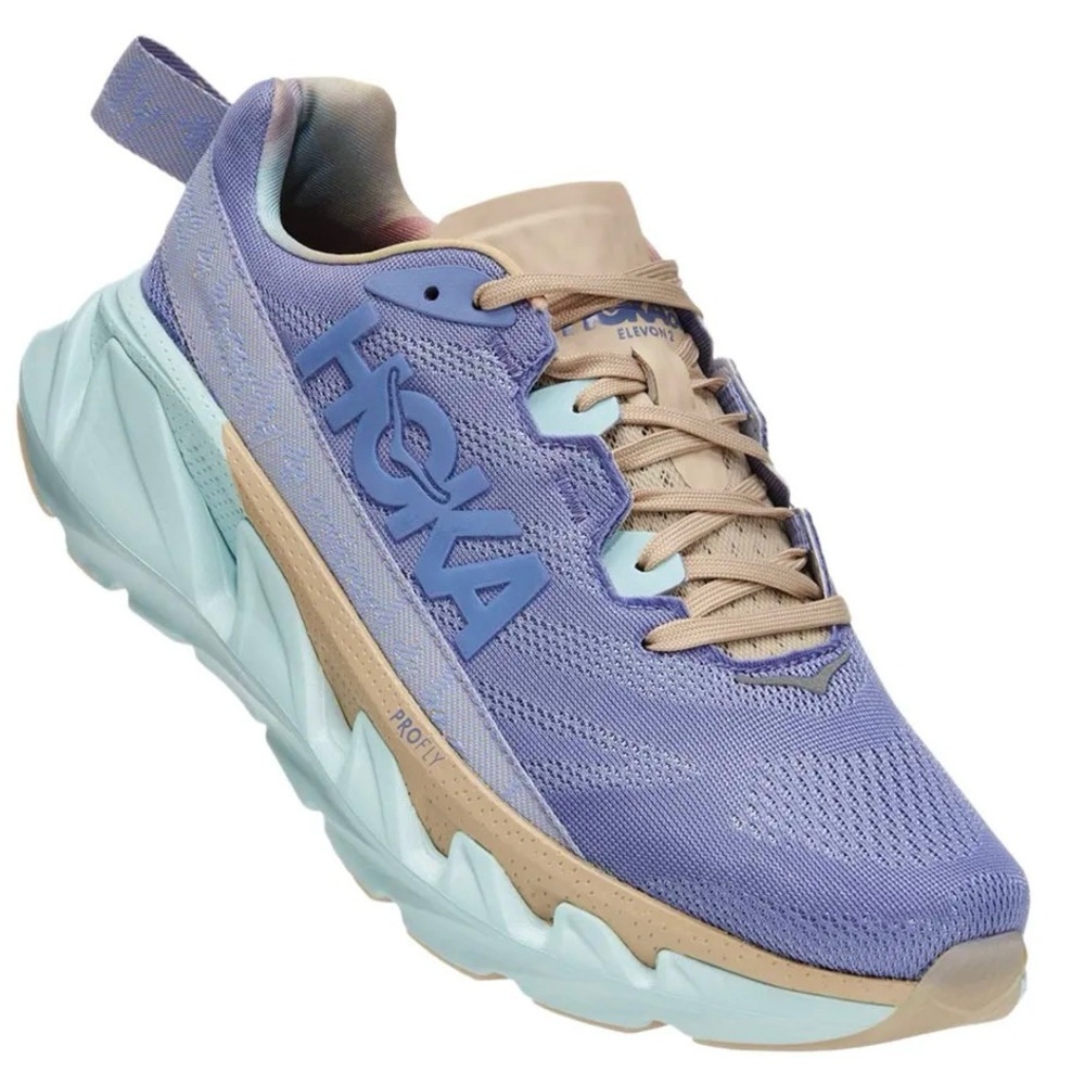 NWT Hoka Elevon 2 Running Shoes Mental Health Sneakers Unisex Purple Blue Glass​ - Picture 16 of 16
